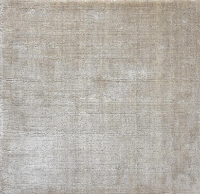 Real Silk Handloom, Beige, Cut Pile