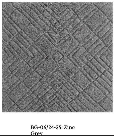 NZ Wool Hand-Tufted, Zinc Grey, Cut Pile